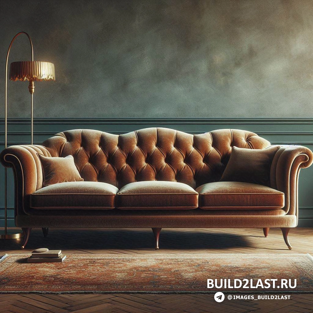 Софа честерфилд Классическая софа